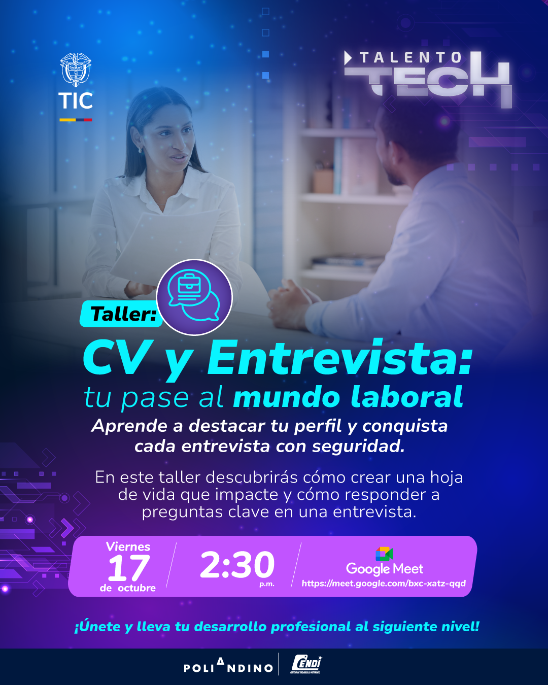 CV & Entrevista: Tu pase al mundo laboral